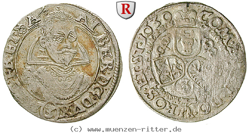 Klicken Sie auf das Bild um es auf Ihrem Rechner zu speichern friedland-und-sagan-herzogtum-albrecht-von-wallenstein-groschen-3-kreuzer/73301.jpg