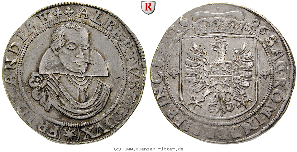 Klicken Sie auf das Bild um es auf Ihrem Rechner zu speichern friedland-und-sagan-herzogtum-albrecht-von-wallenstein-taler/73278.jpg
