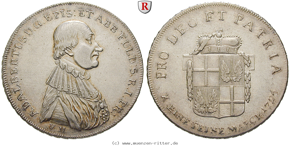 fulda-bistum-adalbert-von-harstall-konventionstaler/79375.jpg