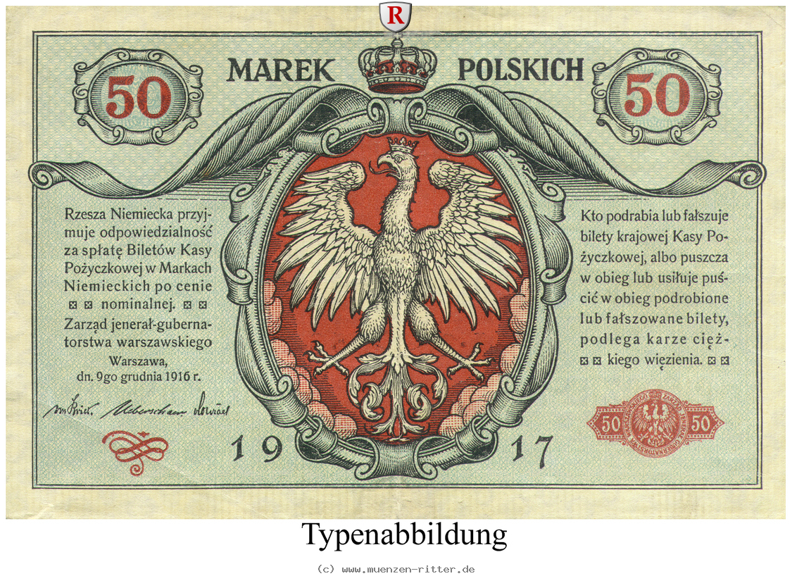 Klicken Sie auf das Bild um es auf Ihrem Rechner zu speichern generalgouvernement-warschau-1914-1918-50-marek/rb445.jpg