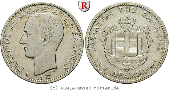 Klicken Sie auf das Bild um es auf Ihrem Rechner zu speichern griechenland-georg-i-drachme/68207.jpg