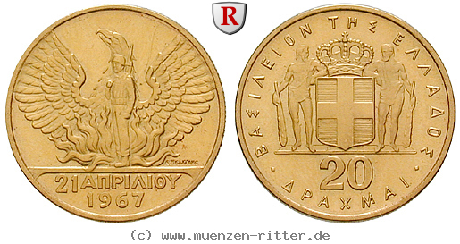 Klicken Sie auf das Bild um es auf Ihrem Rechner zu speichern griechenland-konstantin-ii-20-drachmai/88638.jpg