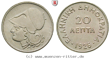 Klicken Sie auf das Bild um es auf Ihrem Rechner zu speichern griechenland-republik-20-lepta/73766.jpg
