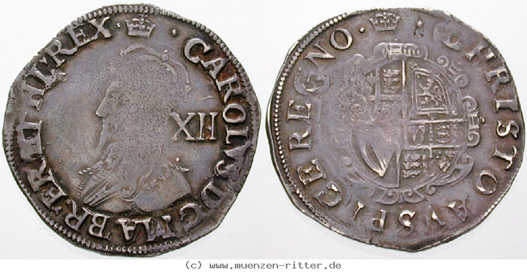 Klicken Sie auf das Bild um es auf Ihrem Rechner zu speichern grossbritannien-charles-i-shilling/ag19163.jpg