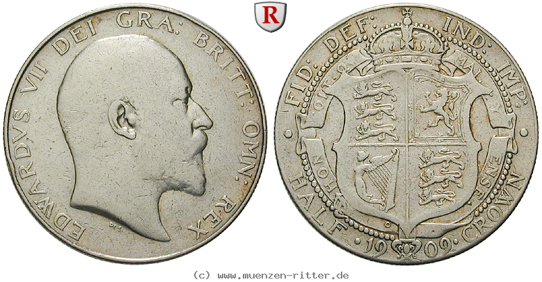 Klicken Sie auf das Bild um es auf Ihrem Rechner zu speichern grossbritannien-edward-vii-halfcrown/68665.jpg