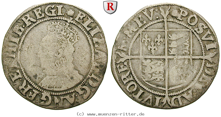Klicken Sie auf das Bild um es auf Ihrem Rechner zu speichern grossbritannien-elizabeth-i-shilling/52290.jpg