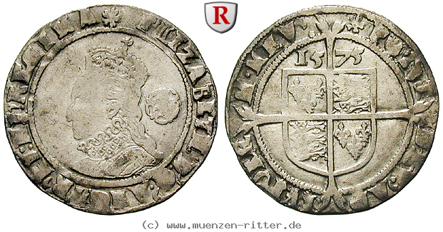 Klicken Sie auf das Bild um es auf Ihrem Rechner zu speichern grossbritannien-elizabeth-i-sixpence/52279.jpg
