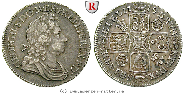 Klicken Sie auf das Bild um es auf Ihrem Rechner zu speichern grossbritannien-george-i-shilling/51227.jpg