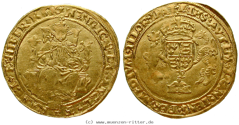 Klicken Sie auf das Bild um es auf Ihrem Rechner zu speichern grossbritannien-henry-viii-half-sovereign/30629.jpg