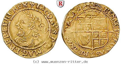 Klicken Sie auf das Bild um es auf Ihrem Rechner zu speichern grossbritannien-james-i-quarter-laurel/42264.jpg