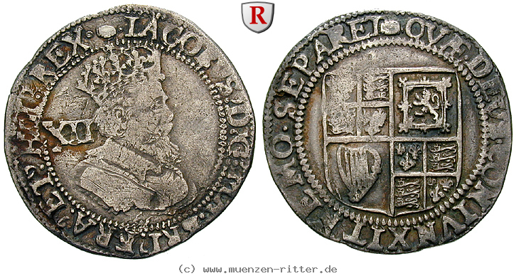 Klicken Sie auf das Bild um es auf Ihrem Rechner zu speichern grossbritannien-james-i-shilling/96280.jpg