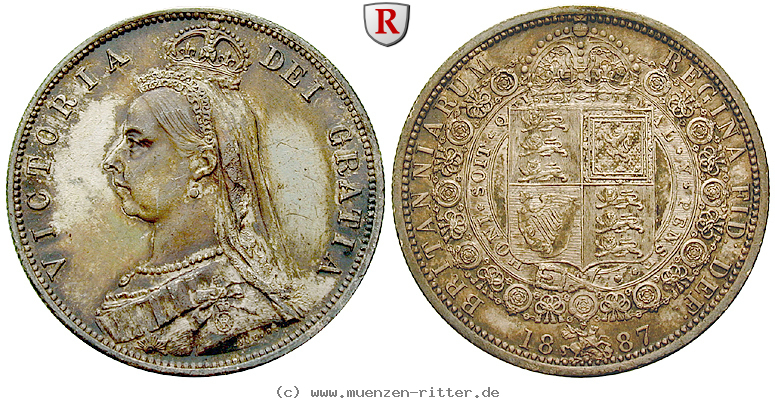 Klicken Sie auf das Bild um es auf Ihrem Rechner zu speichern grossbritannien-victoria-halfcrown/51238.jpg