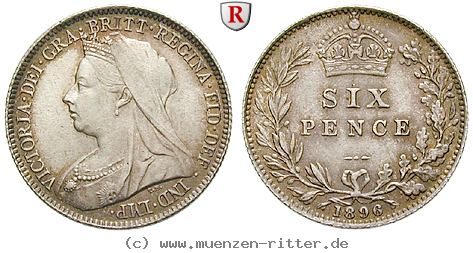 Klicken Sie auf das Bild um es auf Ihrem Rechner zu speichern grossbritannien-victoria-sixpence/51264.jpg