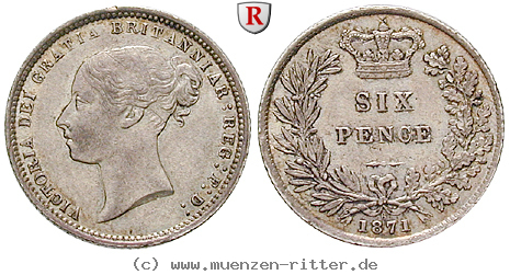 Klicken Sie auf das Bild um es auf Ihrem Rechner zu speichern grossbritannien-victoria-sixpence/eaus-875.jpg