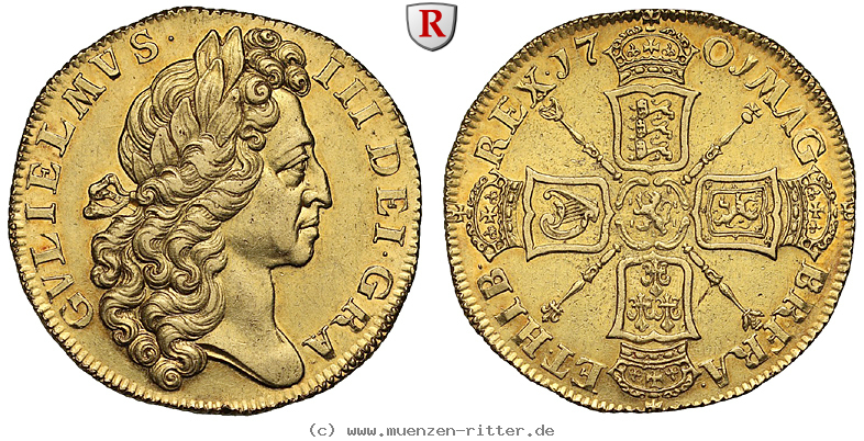 Klicken Sie auf das Bild um es auf Ihrem Rechner zu speichern grossbritannien-william-iii-2-guineas/84366.jpg