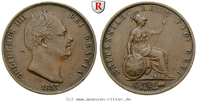 Klicken Sie auf das Bild um es auf Ihrem Rechner zu speichern grossbritannien-william-iv-halfpenny/61300.jpg