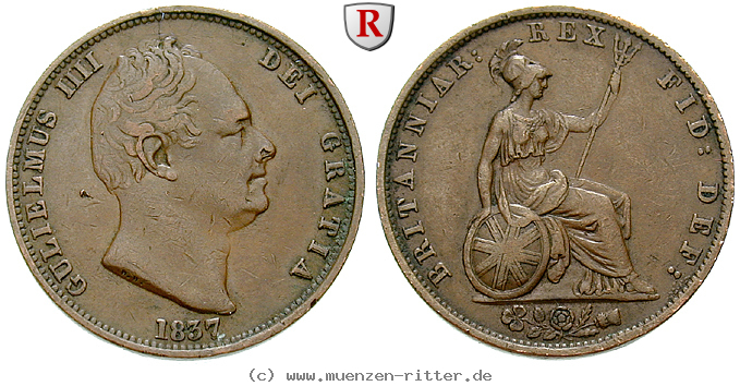 Klicken Sie auf das Bild um es auf Ihrem Rechner zu speichern grossbritannien-william-iv-penny/57142.jpg