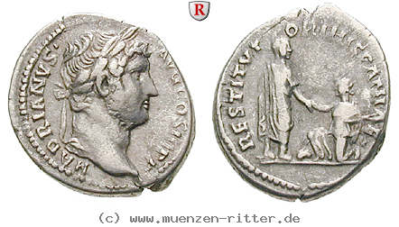 Klicken Sie auf das Bild um es auf Ihrem Rechner zu speichern hadrianus-denar/23015.jpg