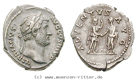 Klicken Sie auf das Bild um es auf Ihrem Rechner zu speichern hadrianus-denar/23017.jpg