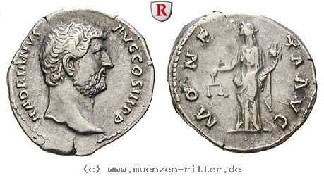 Klicken Sie auf das Bild um es auf Ihrem Rechner zu speichern hadrianus-denar/23028.jpg