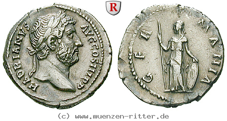 Klicken Sie auf das Bild um es auf Ihrem Rechner zu speichern hadrianus-denar/72735.jpg