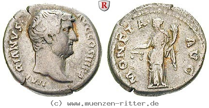 Klicken Sie auf das Bild um es auf Ihrem Rechner zu speichern hadrianus-denar/72889.jpg
