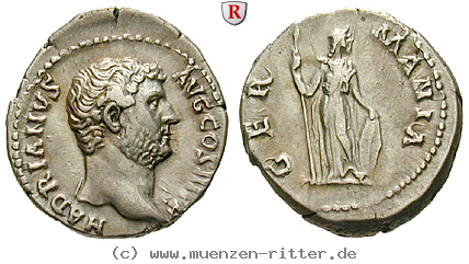 Klicken Sie auf das Bild um es auf Ihrem Rechner zu speichern hadrianus-denar/91390.jpg