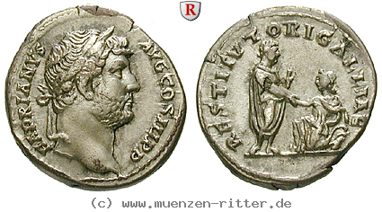 Klicken Sie auf das Bild um es auf Ihrem Rechner zu speichern hadrianus-denar/94256.jpg