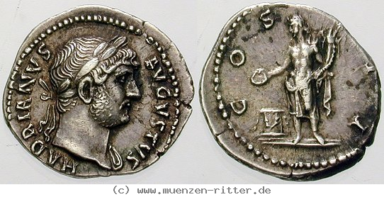 Klicken Sie auf das Bild um es auf Ihrem Rechner zu speichern hadrianus-denar/erom7197.jpg