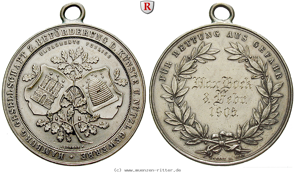 Klicken Sie auf das Bild um es auf Ihrem Rechner zu speichern hamburg-stadt-silbermedaille/45968.jpg