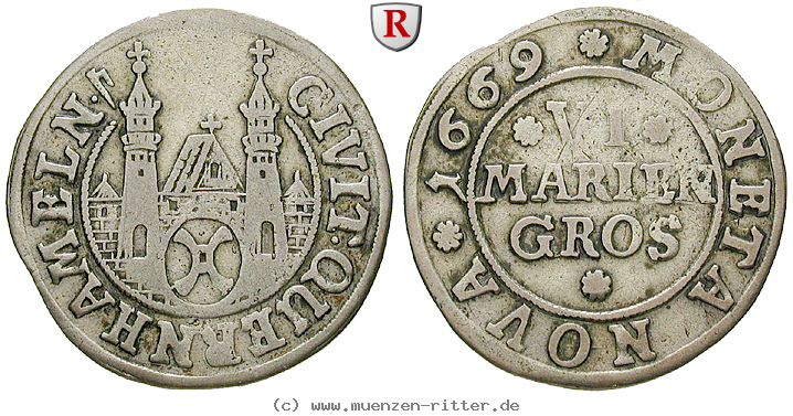 Klicken Sie auf das Bild um es auf Ihrem Rechner zu speichern hameln-stadt-6-mariengroschen/76942.jpg