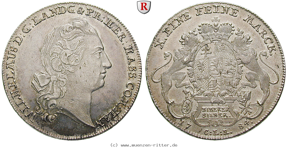 Klicken Sie auf das Bild um es auf Ihrem Rechner zu speichern hanau-wilhelm-ix--i--von-hessen-kassel-konventionstaler/81099.jpg