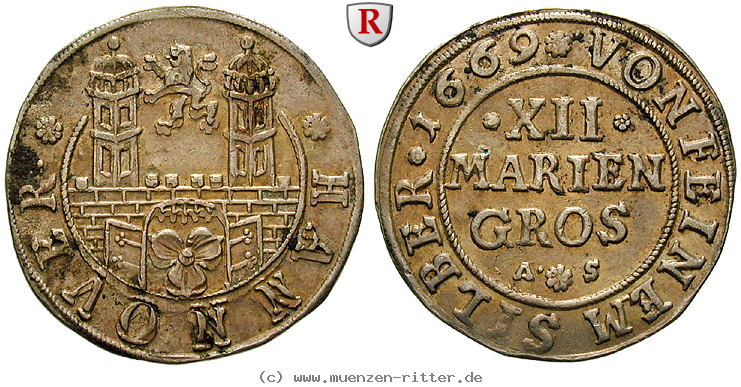 Klicken Sie auf das Bild um es auf Ihrem Rechner zu speichern hannover-stadt-12-mariengroschen/34834.jpg