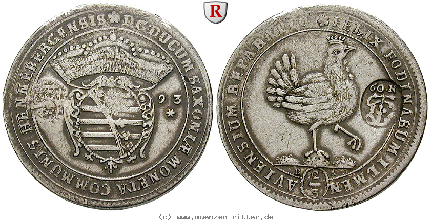 Klicken Sie auf das Bild um es auf Ihrem Rechner zu speichern henneberg-grafschaft-gemeinschaftlich-mit-sachsen-2-3-taler/76881.jpg