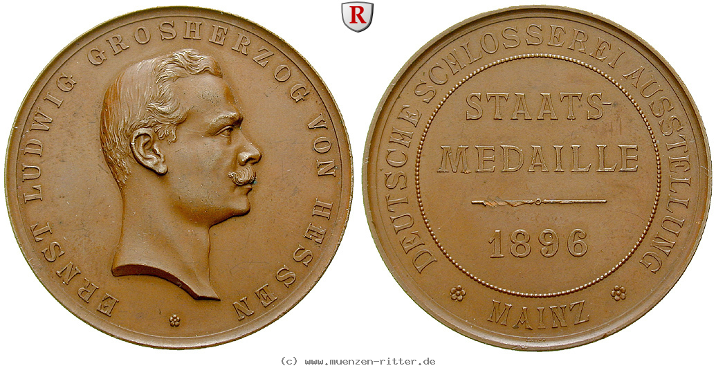 Klicken Sie auf das Bild um es auf Ihrem Rechner zu speichern hessen-ernst-ludwig-bronzemedaille/60284.jpg