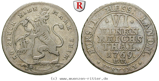 Klicken Sie auf das Bild um es auf Ihrem Rechner zu speichern hessen-friedrich-ii-1-6-taler/86039.jpg