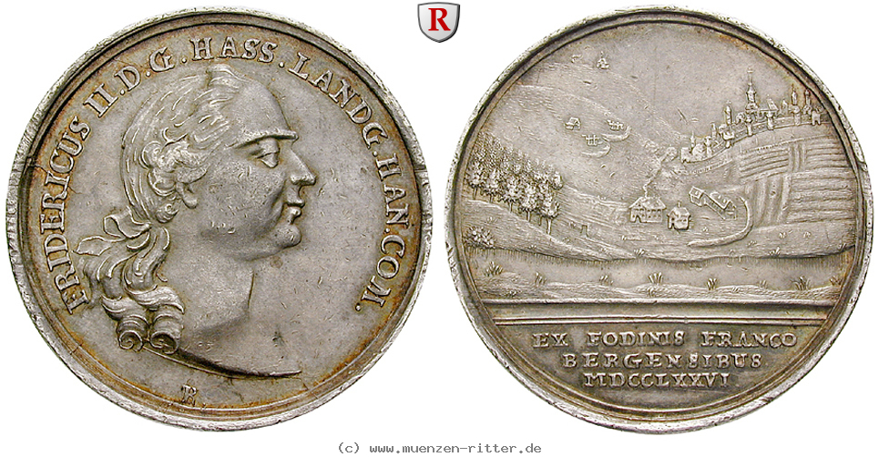 Klicken Sie auf das Bild um es auf Ihrem Rechner zu speichern hessen-friedrich-ii-silbermedaille/81100.jpg
