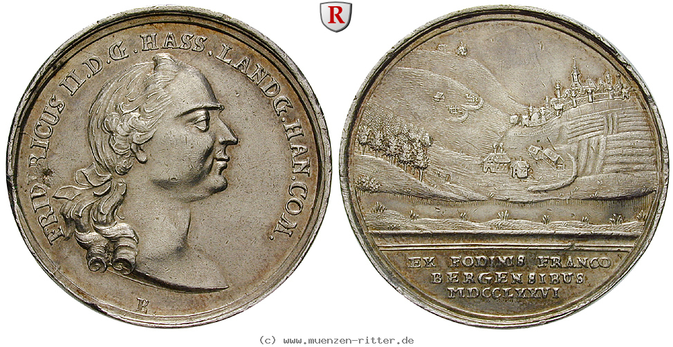 Klicken Sie auf das Bild um es auf Ihrem Rechner zu speichern hessen-friedrich-ii-silbermedaille/81167.jpg