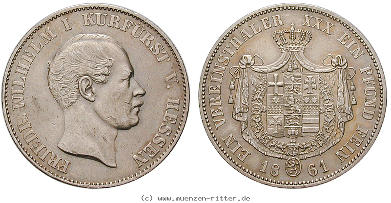 Klicken Sie auf das Bild um es auf Ihrem Rechner zu speichern hessen-friedrich-wilhelm-i-vereinstaler/eadt6345.jpg