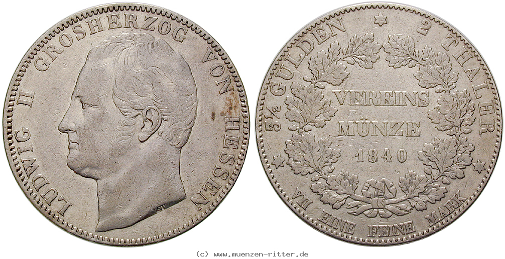 Klicken Sie auf das Bild um es auf Ihrem Rechner zu speichern hessen-ludwig-ii-doppeltaler/22478.jpg