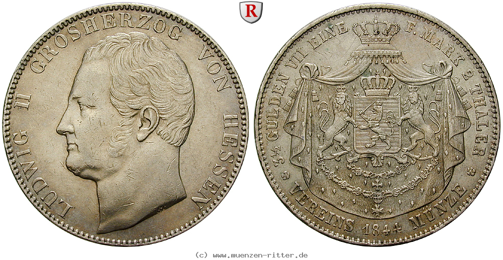 Klicken Sie auf das Bild um es auf Ihrem Rechner zu speichern hessen-ludwig-ii-vereinsdoppeltaler/94170.jpg
