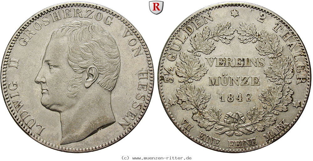 Klicken Sie auf das Bild um es auf Ihrem Rechner zu speichern hessen-ludwig-ii-vereinsdoppeltaler/94172.jpg