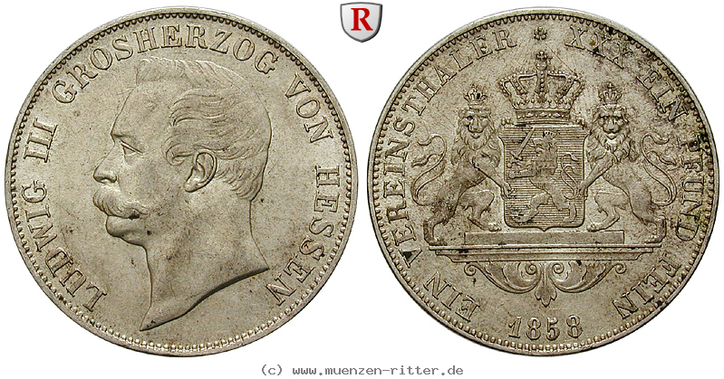 Klicken Sie auf das Bild um es auf Ihrem Rechner zu speichern hessen-ludwig-iii-vereinstaler/96077.jpg