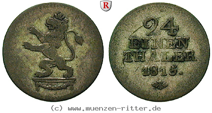 Klicken Sie auf das Bild um es auf Ihrem Rechner zu speichern hessen-wilhelm-i-1-24-taler/34802.jpg