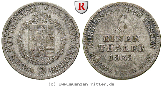 Klicken Sie auf das Bild um es auf Ihrem Rechner zu speichern hessen-wilhelm-ii-und-friedrich-wilhelm-1-6-taler/86045.jpg