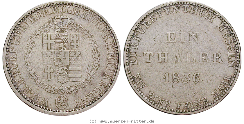 Klicken Sie auf das Bild um es auf Ihrem Rechner zu speichern hessen-wilhelm-ii-und-friedrich-wilhelm-taler/eadt2581.jpg