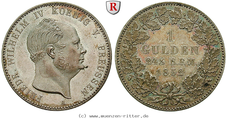 Klicken Sie auf das Bild um es auf Ihrem Rechner zu speichern hohenzollern-friedrich-wilhelm-iv-von-preussen-gulden/97749.jpg