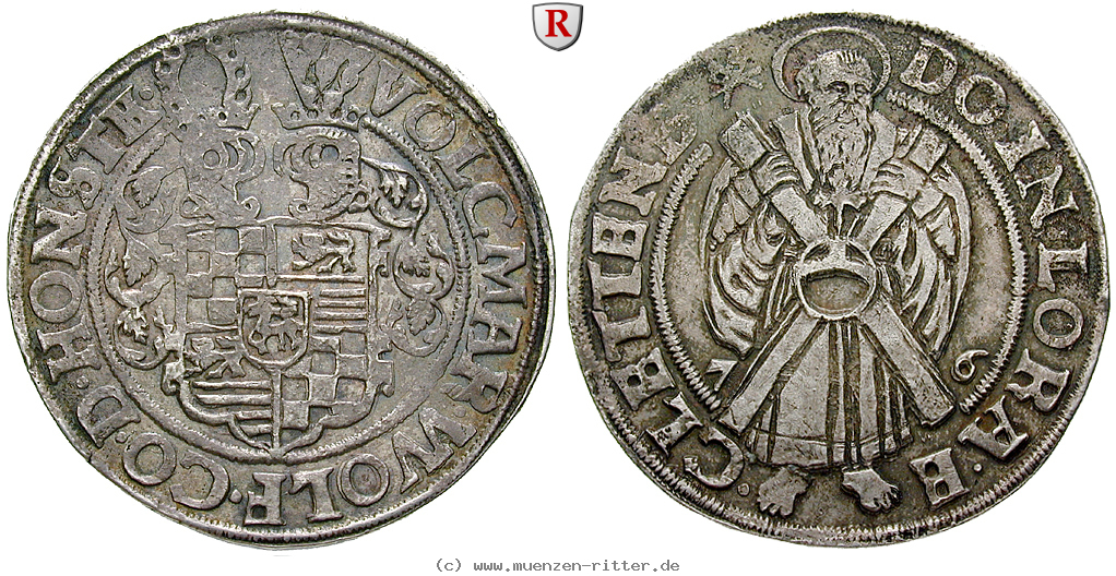 Klicken Sie auf das Bild um es auf Ihrem Rechner zu speichern hohnstein-grafschaft-volkmar-wolfgang-taler/81470.jpg