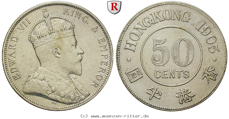 Klicken Sie auf das Bild um es auf Ihrem Rechner zu speichern hong-kong-edward-vii-50-cents/64473.jpg