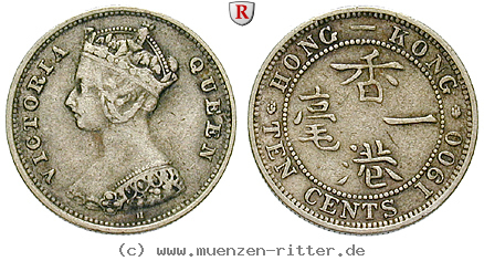 Klicken Sie auf das Bild um es auf Ihrem Rechner zu speichern hong-kong-victoria-10-cents/64465.jpg